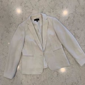 Talbots cream blazer. Timeless!!  Have to have